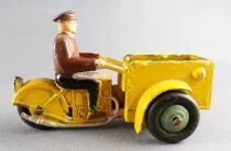 Dinky Toys France 14 Yellow Three-Wheeled Cargo Motorbike