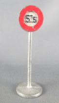 Dinky Toys France 40 Panneau de Signalisation de Police Ville Limitation Tonnage 100% d\'origine