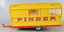 Dinky Toys France 404 Peugeot et Caravane Pinder en Boite 1/43