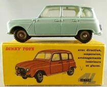 Dinky Toys France 518 Renault 4 4L Light Blue with Original Box 100% Original Not a reproduction