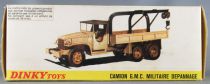 Dinky Toys France 808 Militaire Camion G.M.C. Dépannage Kaki Neuf Boite 2