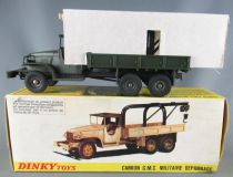 Dinky Toys France 808 Miltary G.M.C. Khaki Ricovery Truck Mint in Box 1