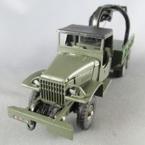 Dinky Toys France 808 Miltary G.M.C. Khaki Ricovery Truck Mint in Box 1