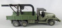 Dinky Toys France 808 Miltary G.M.C. Khaki Ricovery Truck Mint in Box 1