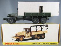 Dinky Toys France 808 Miltary G.M.C. Khaki Ricovery Truck Mint in Box 2