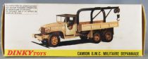 Dinky Toys France 808 Miltary G.M.C. Khaki Ricovery Truck Mint in Box 2