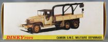 Dinky Toys France 808 Miltary G.M.C. Khaki Ricovery Truck Mint in Box 2