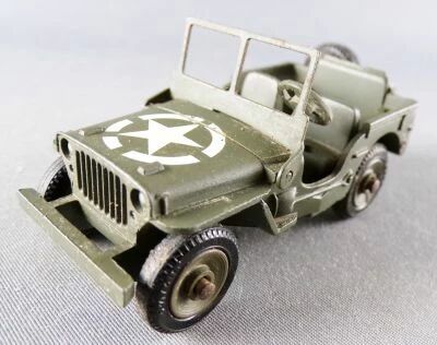 Dinky Toys France 828/829 Militaire Jeep Willys sans Boite