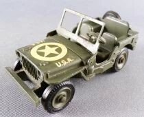 Dinky Toys France 828/829 Military Jeep Willys no Box 2