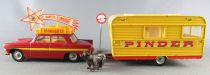 Dinky Toys France 882 Peugeot 404 & Pinder Trailer Boxed 1:43