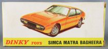 Dinky Toys France Espagne 1454 11454 Matra Bagheera Verte Neuve Boite 2