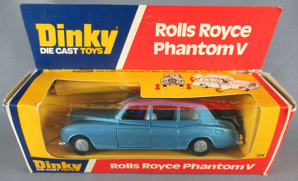 Dinky No Rolls Royce Phantom V 124