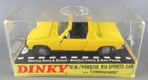 Dinky Toys GB 208 VW Porsche 914 Sports Car Jaune Neuve Boite
