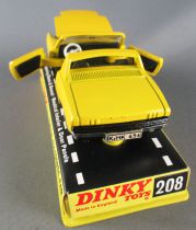 Dinky Toys GB 208 VW Porsche 914 Sports Car Jaune Neuve Boite