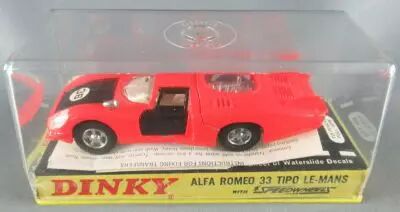 Dinky Toys GB 210 Alfa Romeo 33 Tipo Le Mans Rouge Orange Neuve Boite 1