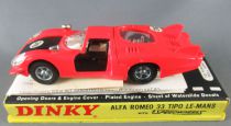 Dinky Toys GB 210 Alfa Romeo 33 Tipo Le Mans Rouge Orange Neuve Boite 2