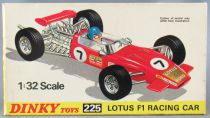 Dinky Toys GB 225 Lotus F1 Racing Car Rouge Neuve Boite
