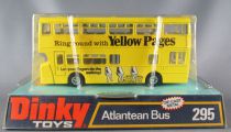 Dinky Toys GB 295 Bus Atlantean Yellow Pages Jaune Neuf Boite 1