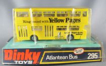 Dinky Toys GB 295 Bus Atlantean Yellow Pages Jaune Neuf Boite 2