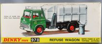 Dinky Toys GB 978 Camion Poubelle Bedford Refuse Wagon Vert Neuf Boite