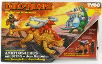 Dino Riders - Ankylosaurus avec Sting - Tyco Allemagne