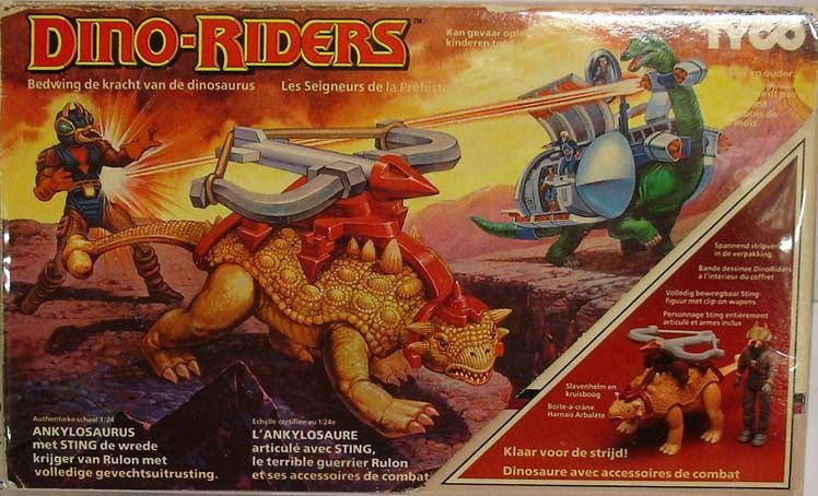 Recensent nicht Geheim Dino Riders - Ankylosaurus with Sting - Tyco Belgium
