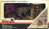 Dino Riders - Ankylosaurus with Sting -Tyco Japan