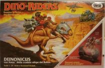 Dino Riders - Deinonychus with Antor - GIG Italy