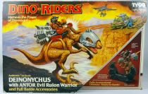 Dino-Riders - Deinonychus with Antor - Tyco USA