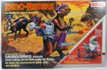 Dino Riders - Saurolophus with Lokus - Ideal France