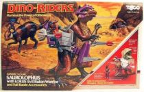 Dino Riders - Saurolophus with Lokus - Tyco USA