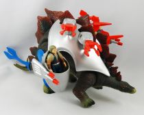 Dino Riders - Stegosaurus with Tark & Vega - Tyco USA