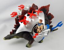 Dino Riders - Stegosaurus with Tark & Vega - Tyco USA