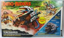 Dino Riders - Torosaurus avec Gunnur & Magnus - Tyco USA