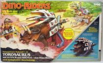 Dino Riders - Torosaurus with Gunnur & Magnus - Tyco Germany