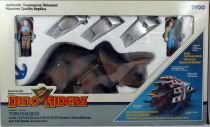 Dino Riders - Torosaurus with Gunnur & Magnus - Tyco USA