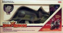 Dino Riders - Triceratops with Hammerhead & Sidewinder - Comansi