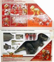 Dino Riders - Tyrannosaurus Rex with Krulos, Bitor & Cobrus - Ideal France