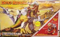 Dino Riders - Tyrannosaurus Rex with Krulos, Bitor & Cobrus - Tyco Germany