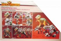 Dino Riders - Tyrannosaurus Rex with Krulos, Bitor & Cobrus - Tyco Germany