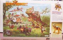 Dino Riders - Tyrannosaurus Rex with Krulos, Bitor & Cobrus - Tyco Germany