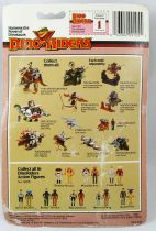 Dino Riders Action Figures - Krulos & Questar - Tyco Siso Germany