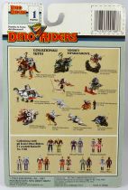 Dino Riders Action Figures - Snarrl (Piton) & Ursus - GIG Italie