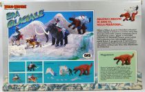 Dino Riders Ice Age - Giant Ground Sloth / Megatherium & Ulk - Tyco GIG Italie