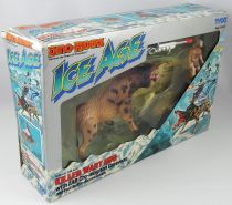 Dino Riders Ice Age - Killer Warthog / Anthelodont & Zar - Tyco USA