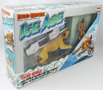 Dino Riders Ice Age - Sabertooth Tiger / Tigre à Dents de Sabre & Kub - Tyco Comansi Espagne