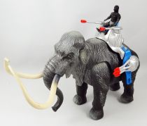 Dino Riders Ice Age - Wooly Mammoth / Mammouth Laineux & Grom - Tyco Comansi Espagne