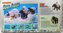 Dino Riders Ice Age - Wooly Mammoth / Mammouth Laineux & Grom - Tyco Siso Allemagne