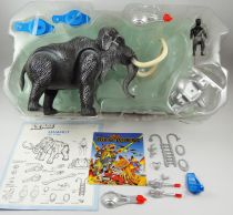 Dino Riders Ice Age - Wooly Mammoth / Mammouth Laineux & Grom - Tyco Siso Allemagne