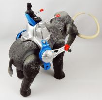 Dino Riders Ice Age - Wooly Mammoth / Mammouth Laineux & Grom - Tyco Siso Allemagne